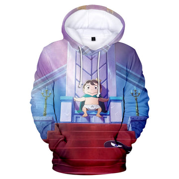 Anime Ranking of Kings / Ousama Ranking Sudadera Cosplay Navidad Fiesta 3D Impreso chaqueta